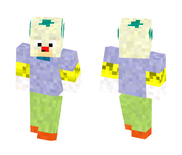 Krusty The Clown - Male Minecraft Skins - image 1