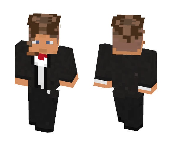 Business man suit and cigar - Male Minecraft Skins - image 1