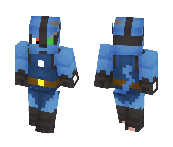 Lucario OC - Male Minecraft Skins - image 1