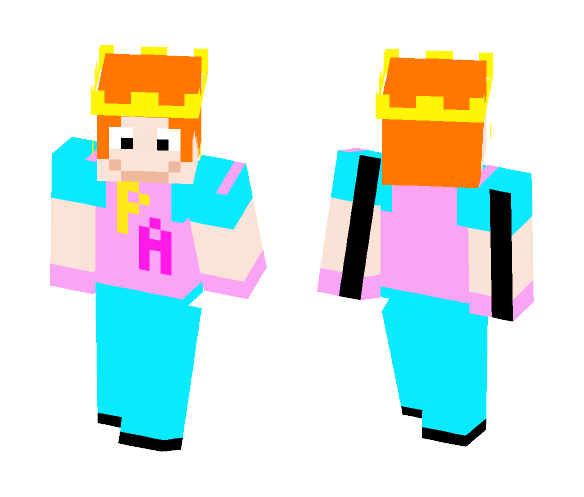 Princess Aris, Variant 2 - Female Minecraft Skins - image 1
