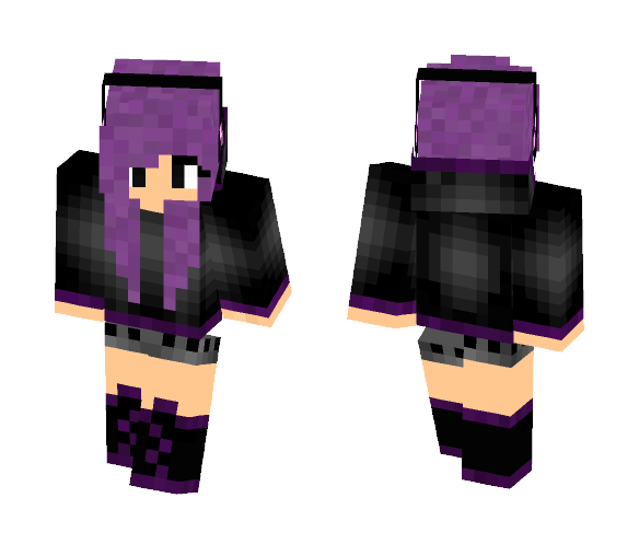 Purple Jacks - Female Minecraft Skins - image 1