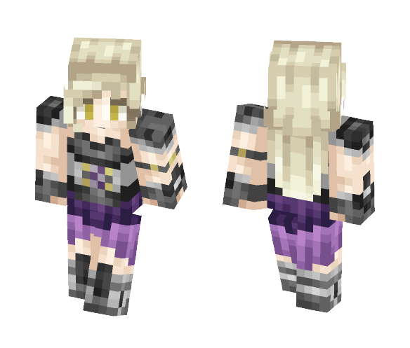 ♦ℜivanna16♦ Lilac Warrior - Female Minecraft Skins - image 1
