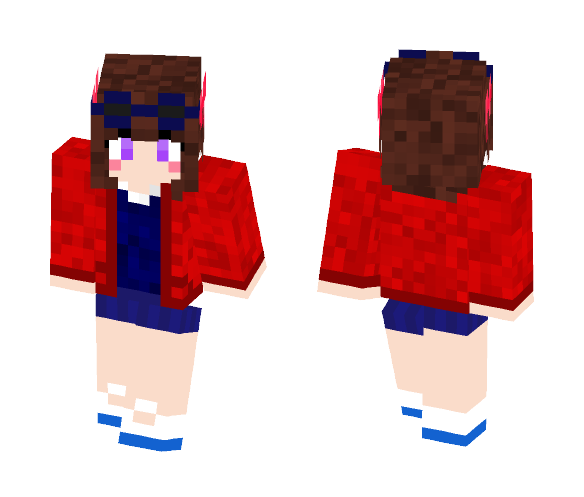 My Oc - Mizuiro Aoi - Female Minecraft Skins - image 1
