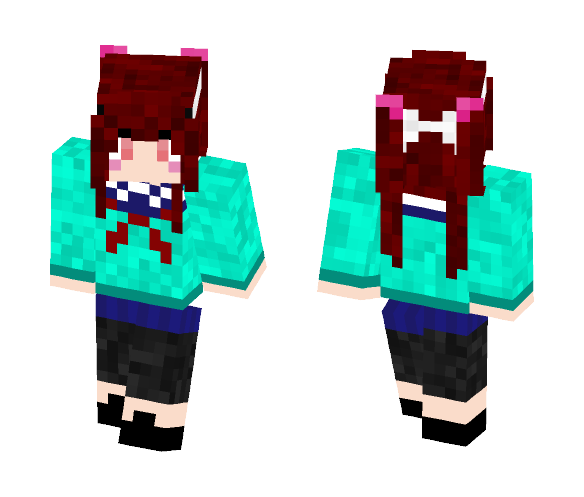 My Oc - Maruno Purin - Female Minecraft Skins - image 1