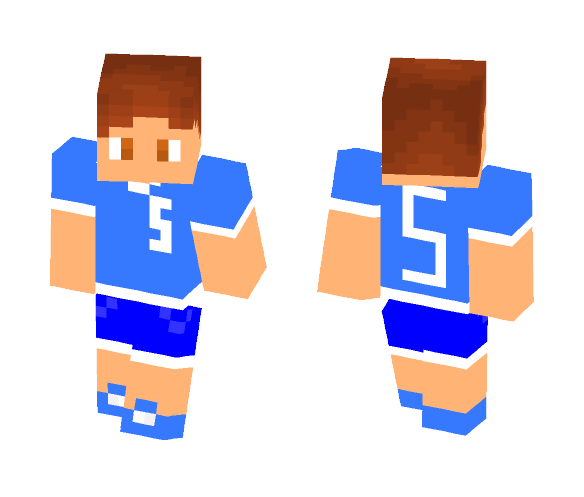 Footballer - Male Minecraft Skins - image 1