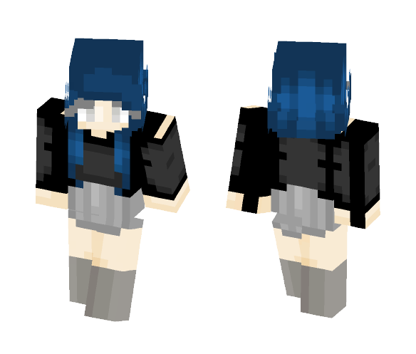 Feeing Blue - Female Minecraft Skins - image 1