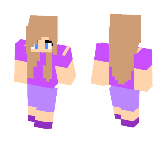 A girl I know at school - Girl Minecraft Skins - image 1