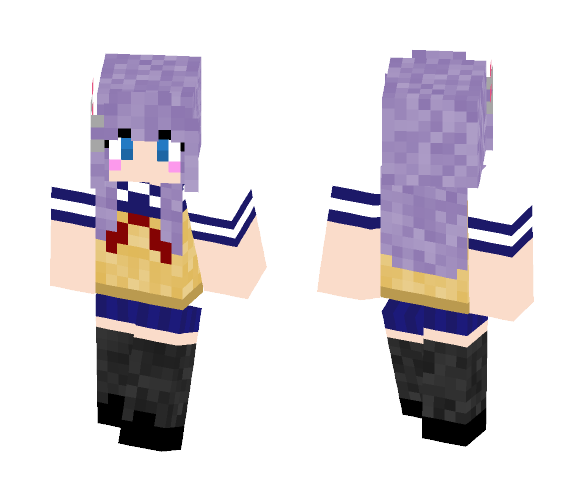 My Oc - Yamato nadeshiko - Female Minecraft Skins - image 1