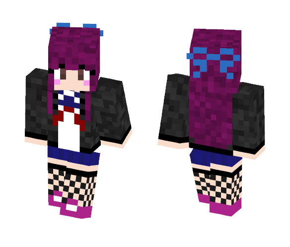 My Oc - Ribon Amai - Female Minecraft Skins - image 1