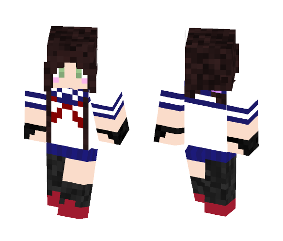 My Oc - Hiroshima Nagaki - Female Minecraft Skins - image 1