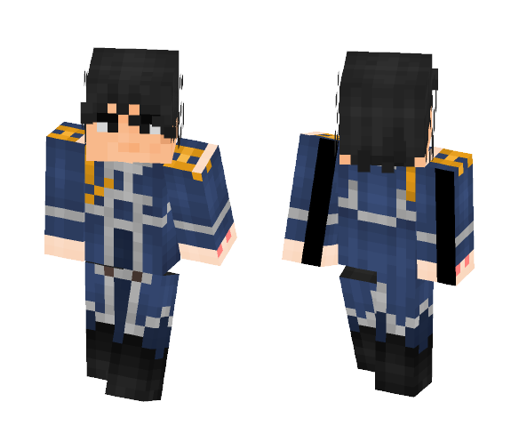 Colonel Roy Mustang - Male Minecraft Skins - image 1