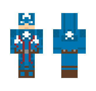 Steve Rogers - Captain america suit - Comics Minecraft Skins - image 2