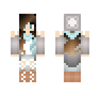 Alex version (winter girl: edited) - Female Minecraft Skins - image 2