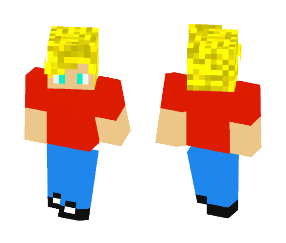Blonde haired boy - Boy Minecraft Skins - image 1