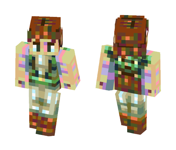 Luke and Yoda - Male Minecraft Skins - image 1