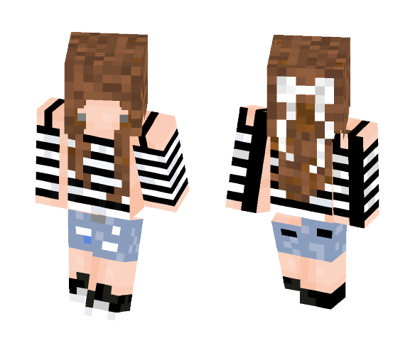 Meh First Skin - Female Minecraft Skins - image 1