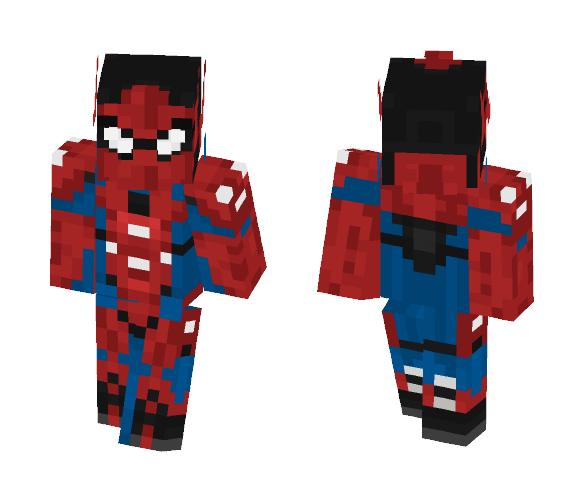 Armored Spiderman - Comics Minecraft Skins - image 1