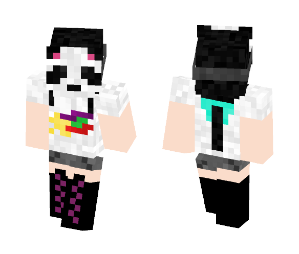 YumiChan - Pay Day - Female Minecraft Skins - image 1