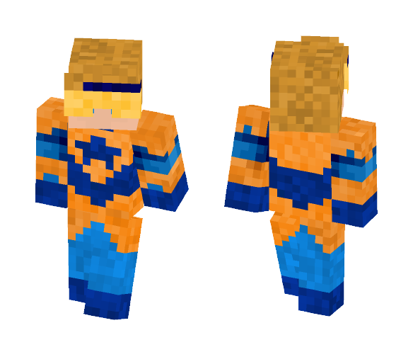 Booster Gold - Male Minecraft Skins - image 1