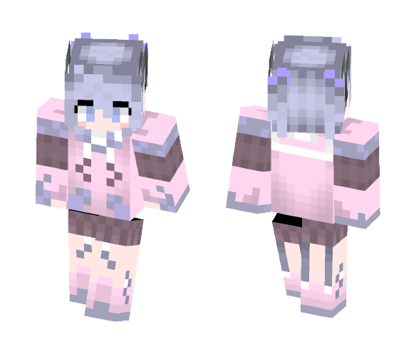Kawaii Sheep - Kawaii Minecraft Skins - image 1