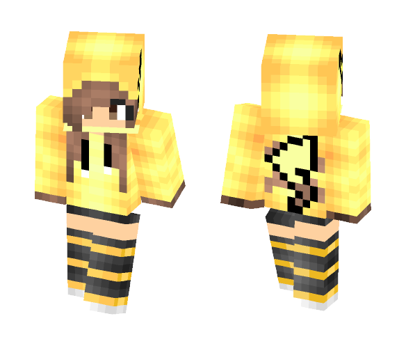 Pikachu gurl - Female Minecraft Skins - image 1