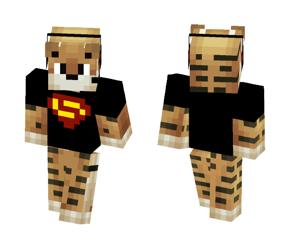 One of the Team's skin: Tiger_Craft - Male Minecraft Skins - image 1