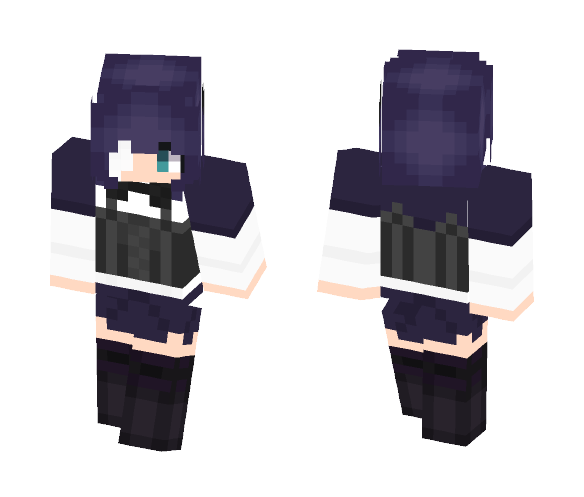 Rikka Takanashi (Gothic Dress) - Female Minecraft Skins - image 1