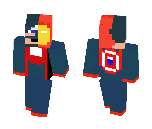 Cap Iron Warrior - Male Minecraft Skins - image 1
