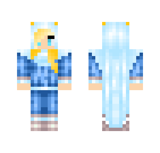 Ice Wizzard Girl - Girl Minecraft Skins - image 2