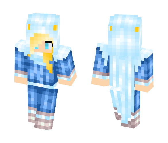 Ice Wizzard Girl - Girl Minecraft Skins - image 1