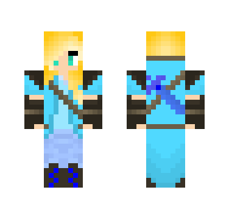 Blue adventure girl 2 - Girl Minecraft Skins - image 2