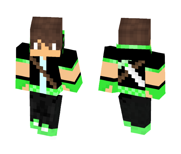 Green PvP boy - Boy Minecraft Skins - image 1