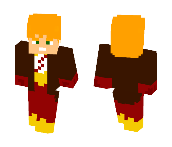 Wally West (Kid Flash) - Male Minecraft Skins - image 1