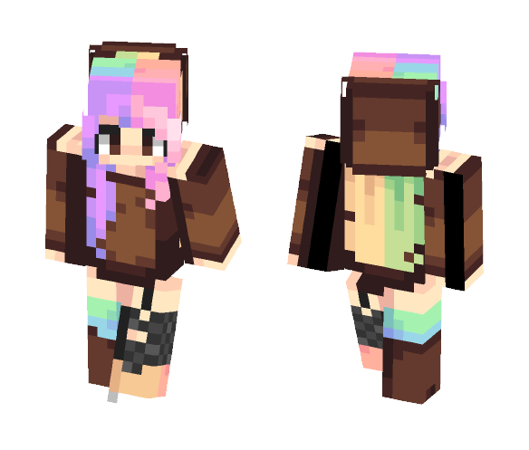 OC Grellety - Female Minecraft Skins - image 1