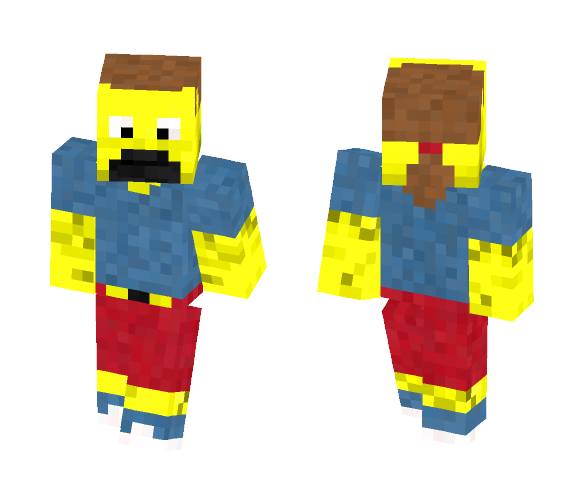 Comic Book Guy - Male Minecraft Skins - image 1