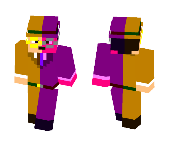 Peanut Butter and Jelly Two-Face - Male Minecraft Skins - image 1