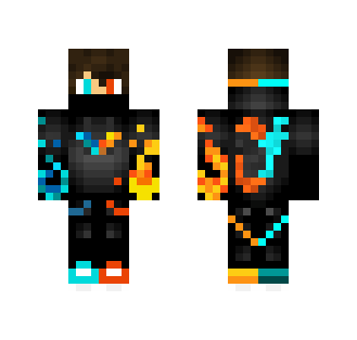 Fire and Ice Edited - Male Minecraft Skins - image 2