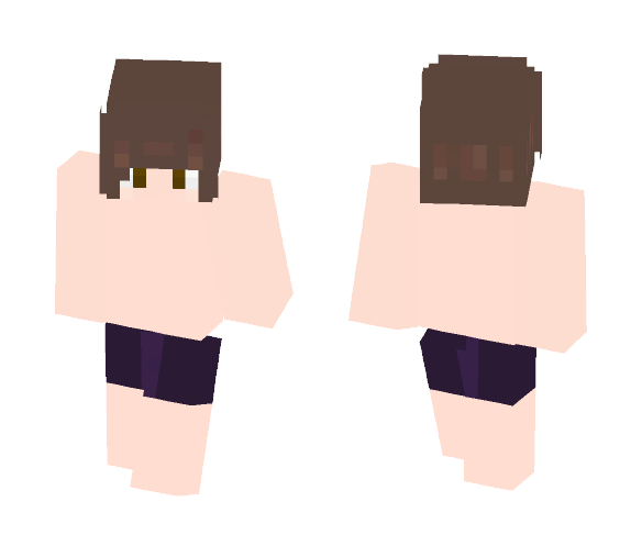 Emolox In Swimming shorts :P - Male Minecraft Skins - image 1