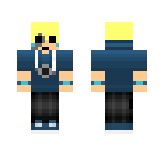 Animatronic Blonde Haired Boy - Boy Minecraft Skins - image 2