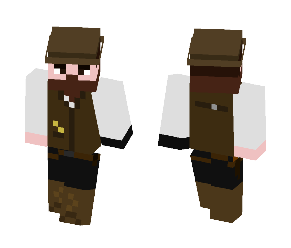 The Best Gun In The West - Male Minecraft Skins - image 1
