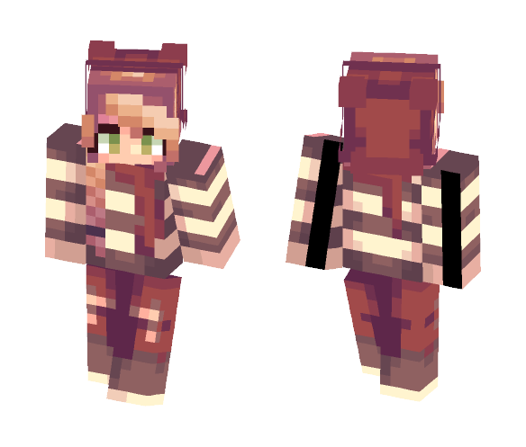 Amвíєncє- Autumn Leaves - Female Minecraft Skins - image 1