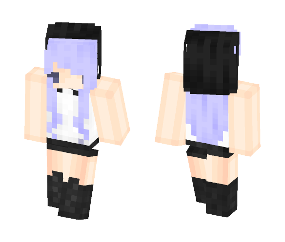 Reshaded Chibi - Female Minecraft Skins - image 1