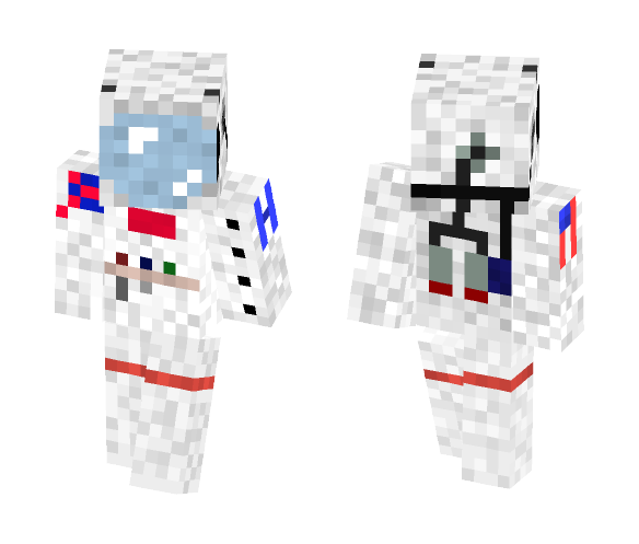 Astronaut -This year - Male Minecraft Skins - image 1