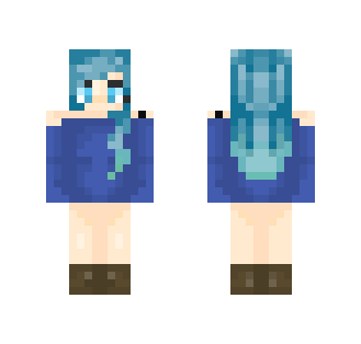 Beloved Blue - Female Minecraft Skins - image 2