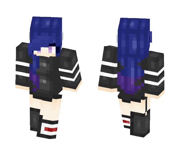 Casual and Ombre Hair - Female Minecraft Skins - image 1