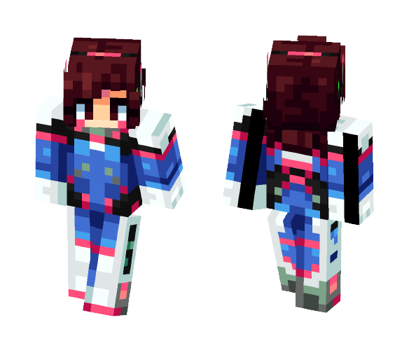 D.VA - Female Minecraft Skins - image 1