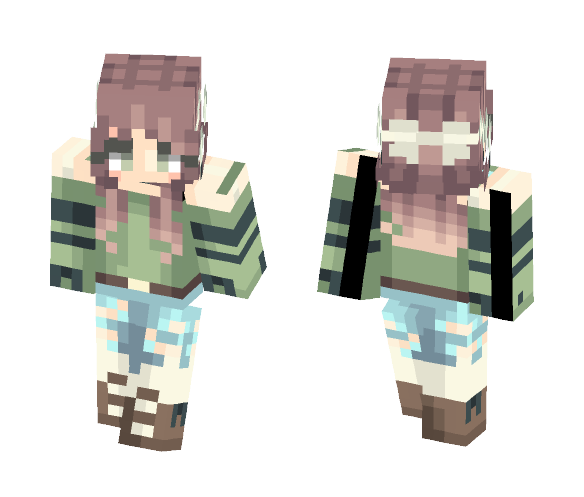 hii - ǝɯǝʌɐs - Female Minecraft Skins - image 1