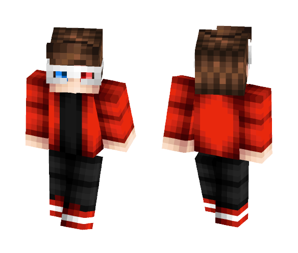 A guy with 3D glasses - Male Minecraft Skins - image 1