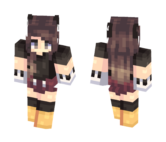 Mickey Mouse Girl - Girl Minecraft Skins - image 1