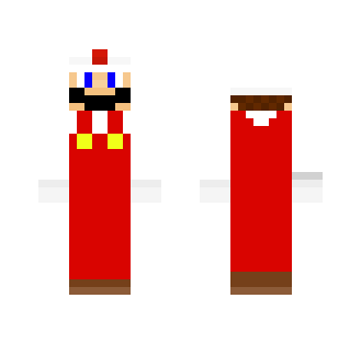Fire Mario - Male Minecraft Skins - image 2